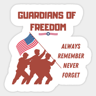 Gardians Of Freedom Sticker